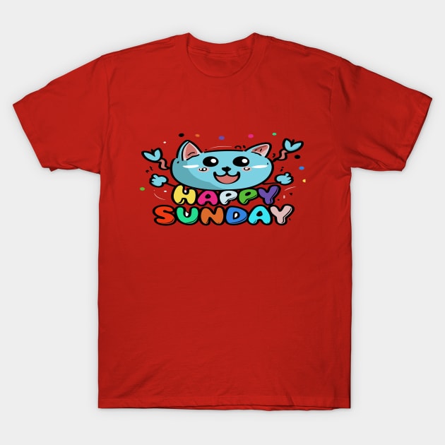 Happy Sunday T-Shirt by WondersByMel